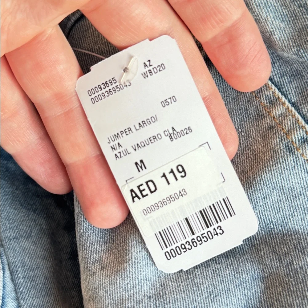 Forever 21 Light Blue Denim Jumper - Picture 2 of 3